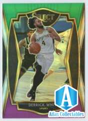 2020-21 Select Green White Purple #141 Derrick White NM-MT Spurs Premier Level